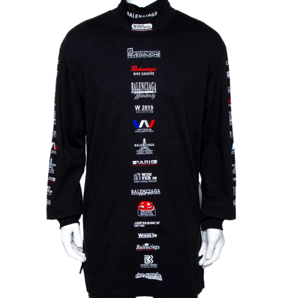 Balenciaga long Sleeve T-Shirt Dress!